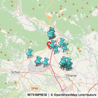 Mappa Via G. Garibaldi, 36013 Piovene Rocchette VI, Italia (3.029)