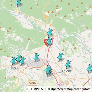 Mappa Via G. Garibaldi, 36013 Piovene Rocchette VI, Italia (5.34)