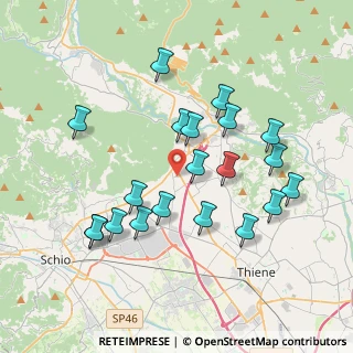Mappa Via G. Garibaldi, 36013 Piovene Rocchette VI, Italia (3.72)