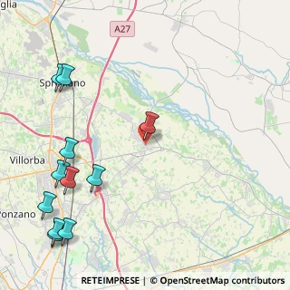 Mappa Via Demetrio Rossi, 31052 Maserada Sul Piave TV, Italia (5.84818)