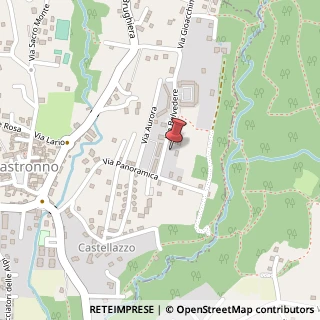 Mappa Via Belvedere, 41, 21040 Castronno, Varese (Lombardia)