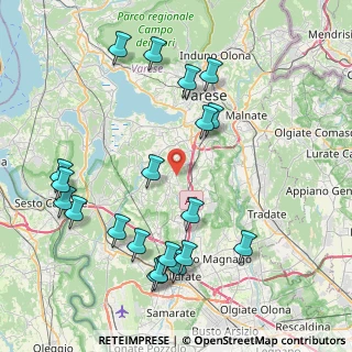 Mappa Via Trento, 21040 Sumirago VA, Italia (9.29)