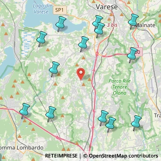Mappa Via Trento, 21040 Sumirago VA, Italia (5.61)