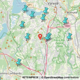 Mappa Via Trento, 21040 Sumirago VA, Italia (4.61636)