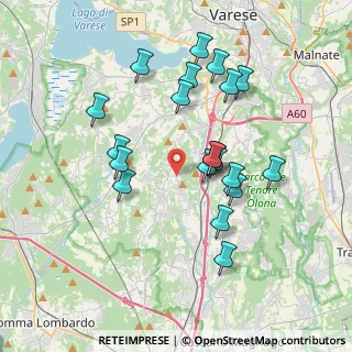 Mappa Via Trento, 21040 Sumirago VA, Italia (3.485)