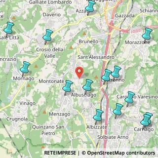 Mappa Via Trento, 21040 Sumirago VA, Italia (2.88429)