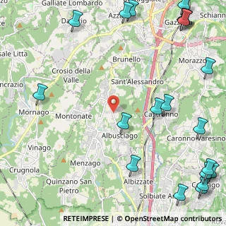 Mappa Via Trento, 21040 Sumirago VA, Italia (3.5035)