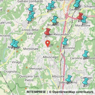 Mappa Via Trento, 21040 Sumirago VA, Italia (3.10389)