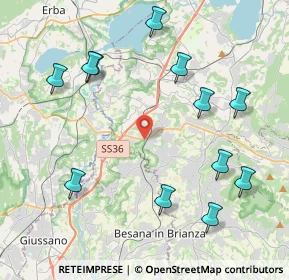 Mappa Via Molinello, 23892 Bulciago LC, Italia (4.72083)