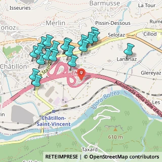 Mappa To-ao S.vincent Sud Aut, 11024 Chatillon AO, Italia (0.5045)