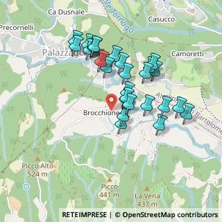 Mappa Via Brocchione, 24030 Palazzago BG, Italia (0.40741)