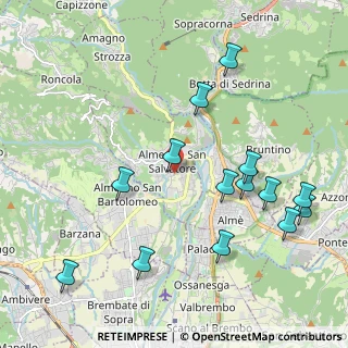 Mappa Via San Giorgio, 24031 Almenno San Salvatore BG, Italia (2.28714)