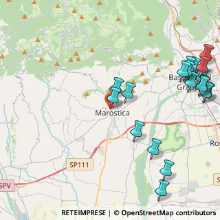Mappa Via Cesare Battisti, 36063 Marostica VI, Italia (5.683)