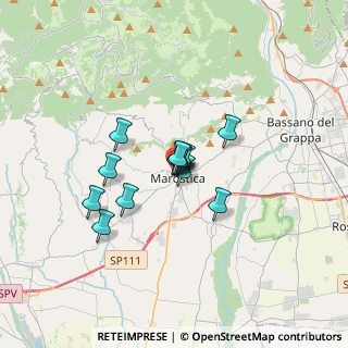 Mappa Via Cesare Battisti, 36063 Marostica VI, Italia (2.08231)