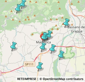 Mappa Via Cesare Battisti, 36063 Marostica VI, Italia (3.70636)