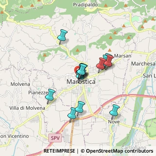 Mappa Via S. Antonio, 36063 Marostica VI, Italia (1.29643)