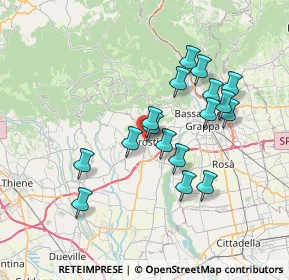 Mappa Via Cesare Battisti, 36063 Marostica VI, Italia (6.38706)