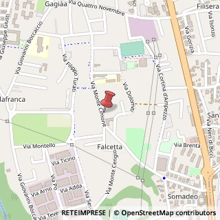 Mappa Via Monte Cimone, 37, 21043 Castiglione Olona, Varese (Lombardia)