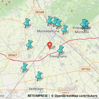 Mappa Piazza Contarini, 31044 Montebelluna TV, Italia (4.86333)
