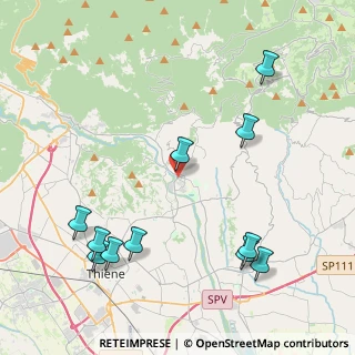 Mappa Via Divisione Julia, 36030 Lugo di Vicenza VI, Italia (4.98545)