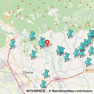 Mappa Via San Giorgio, 36030 Lugo di Vicenza VI, Italia (5.341)