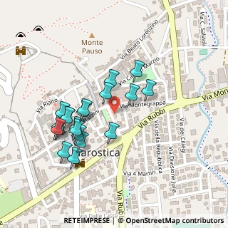 Mappa Via Monte Grappa, 36063 Marostica VI, Italia (0.2115)