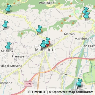 Mappa Via 25 Aprile, 36060 Marostica VI, Italia (2.99455)