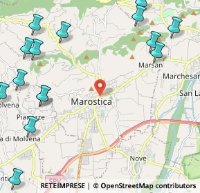 Mappa Via 25 Aprile, 36063 Marostica VI, Italia (3.16467)