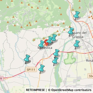 Mappa Via 25 Aprile, 36060 Marostica VI, Italia (3.77091)