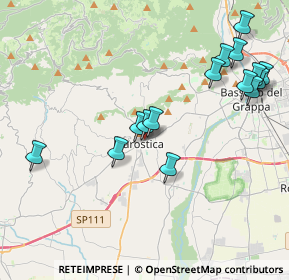 Mappa Via 25 Aprile, 36063 Marostica VI, Italia (4.34133)