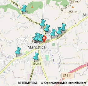 Mappa Via 25 Aprile, 36063 Marostica VI, Italia (0.67583)