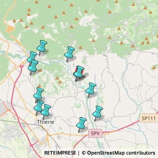 Mappa Via Giacomo Matteotti, 36030 Lugo di Vicenza VI, Italia (4.09917)
