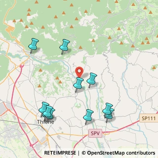 Mappa Via Giacomo Leopardi, 36030 Lugo di Vicenza VI, Italia (4.67091)