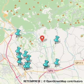 Mappa Via Giacomo Leopardi, 36030 Lugo di Vicenza VI, Italia (5.60667)