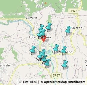 Mappa Via Giacomo Matteotti, 36030 Lugo di Vicenza VI, Italia (1.54538)