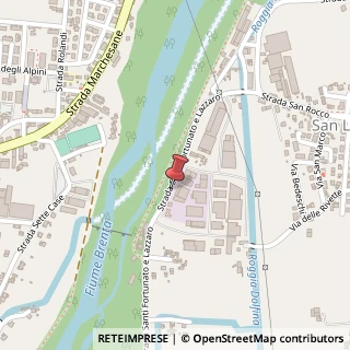 Mappa Strada Ss. Fortunato E Lazzaro, 107/f, 36061 Bassano del Grappa, Vicenza (Veneto)