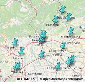 Mappa Via S. Pio X, 36060 Sacro Cuore , Italia (17.08684)
