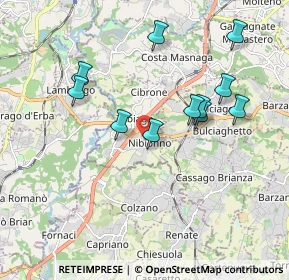 Mappa Via Armando Diaz, 23895 Nibionno LC, Italia (1.77818)