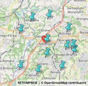 Mappa Via Armando Diaz, 23895 Nibionno LC, Italia (2.17167)