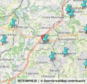 Mappa Via Armando Diaz, 23895 Nibionno LC, Italia (3.09273)