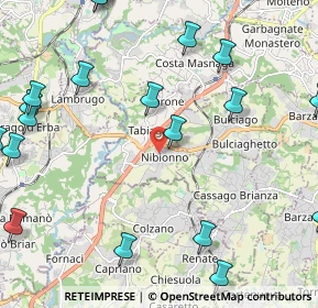 Mappa Via Armando Diaz, 23895 Nibionno LC, Italia (3.059)