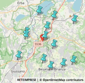 Mappa Via Armando Diaz, 23895 Nibionno LC, Italia (4.15923)