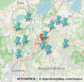 Mappa Via Armando Diaz, 23895 Nibionno LC, Italia (3.6)