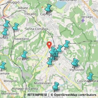 Mappa Via Nino Bixio, 22063 Cantù CO, Italia (2.64316)