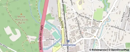 Mappa Castronno