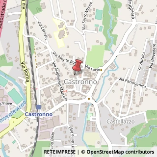 Mappa Piazza del Comune, 1, 21040 Castronno, Varese (Lombardia)