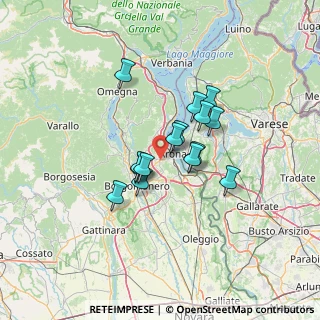 Mappa Via Vitt. Veneto, 28040 Oleggio Castello NO, Italia (9.57267)