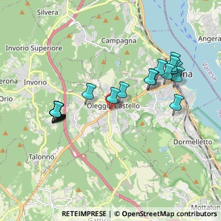 Mappa Via Vitt. Veneto, 28040 Oleggio Castello NO, Italia (2.026)