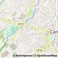 Mapa Cantù