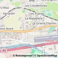 Map Saint-Christophe